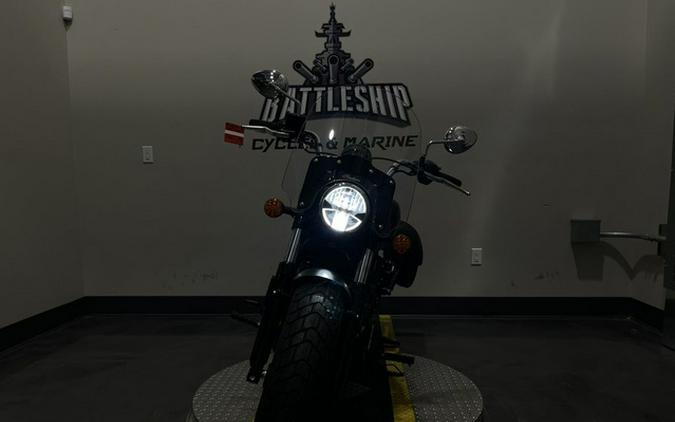 2025 Indian Super Scout Black Smoke With Graphics