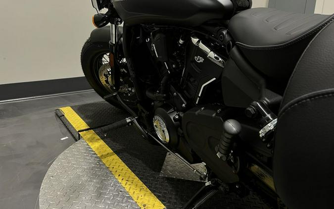 2025 Indian Super Scout Black Smoke With Graphics