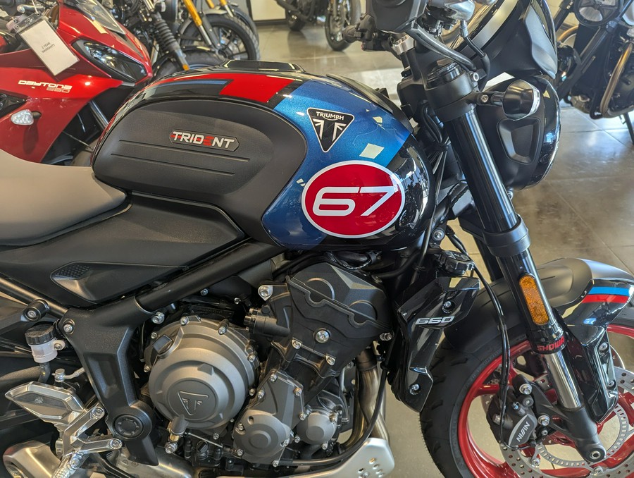 2026 Triumph Trident 660 - Triple Tribute