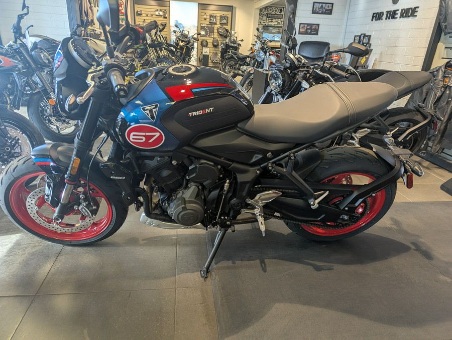 2026 Triumph Trident 660 - Triple Tribute