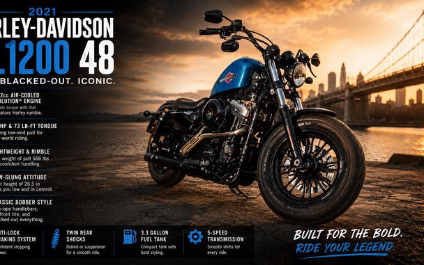 2021 HARLEY-DAVIDSON XL1200X FORTY EIGHT - F403845