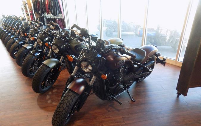 2026 Indian Motorcycle® Scout® Bobber Maroon Metallic Smoke