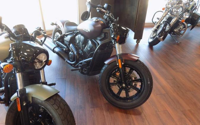 2026 Indian Motorcycle® Scout® Bobber Maroon Metallic Smoke