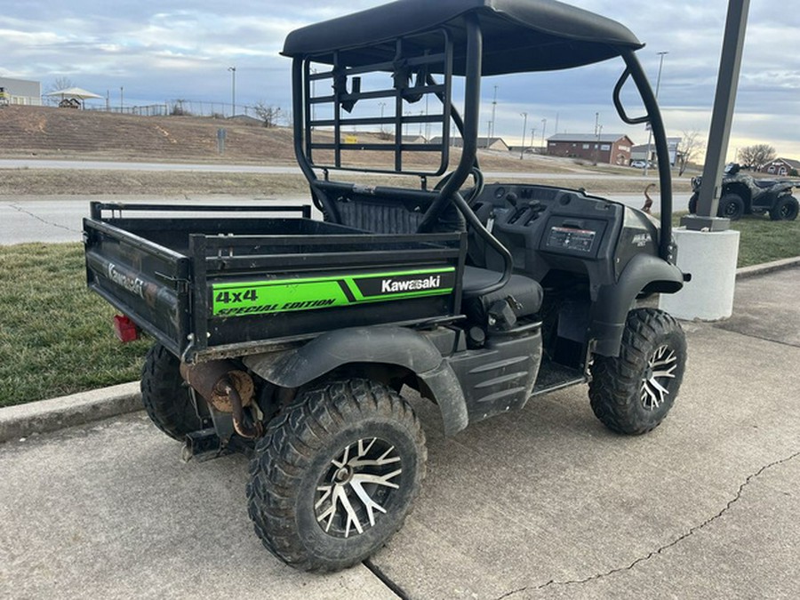 2018 Kawasaki Mule SX 4x4 XC SE