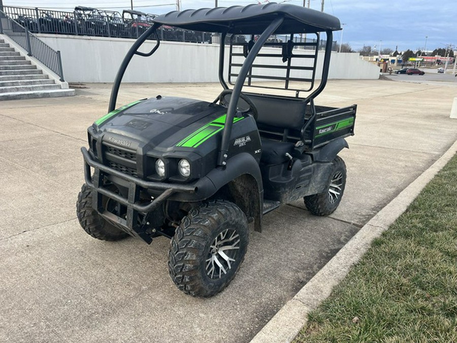 2018 Kawasaki Mule SX 4x4 XC SE