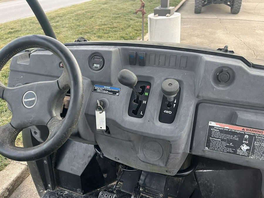 2018 Kawasaki Mule SX 4x4 XC SE