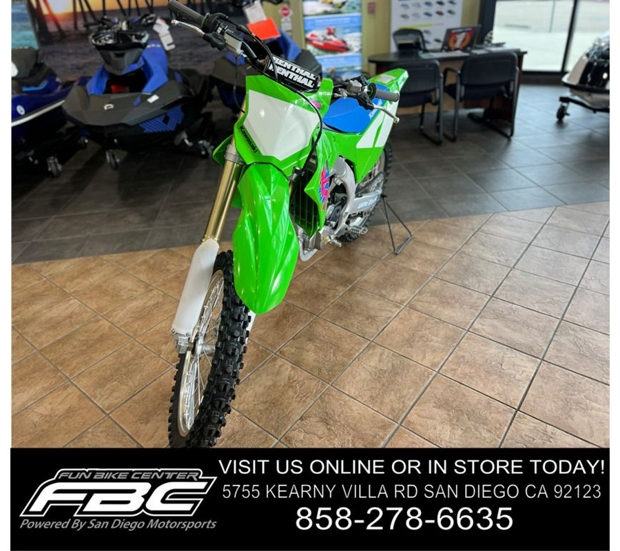 2024 Kawasaki KX™450 50th Anniversary Edition