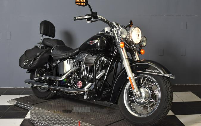 2012 Harley-Davidson Softail Deluxe 103 Black FLSTN 103