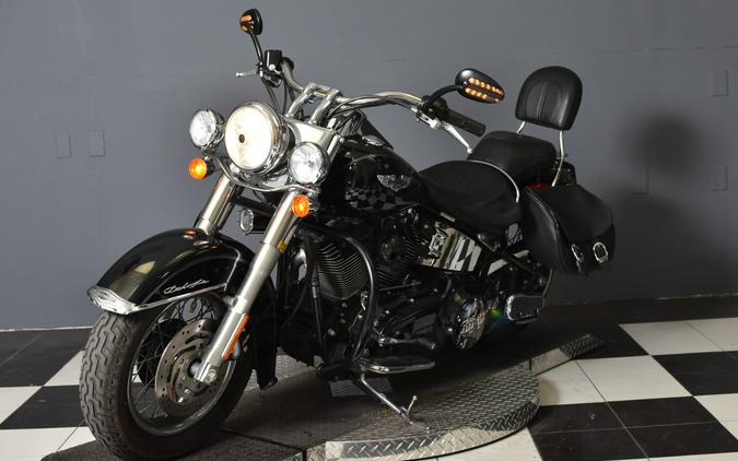2012 Harley-Davidson Softail Deluxe 103 Black FLSTN 103