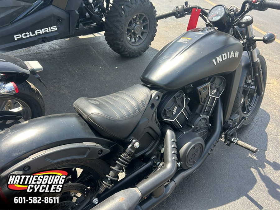 2023 Indian Scout Bobber Sixty ABS Black Smoke