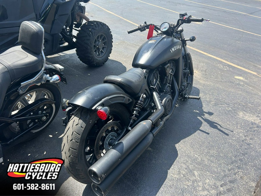 2023 Indian Scout Bobber Sixty ABS Black Smoke
