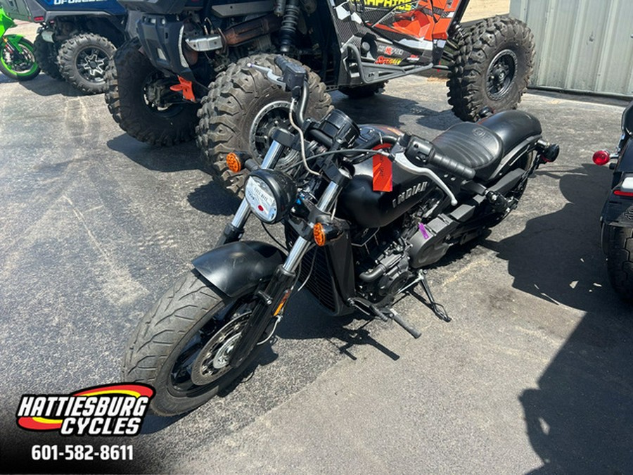 2023 Indian Scout Bobber Sixty ABS Black Smoke