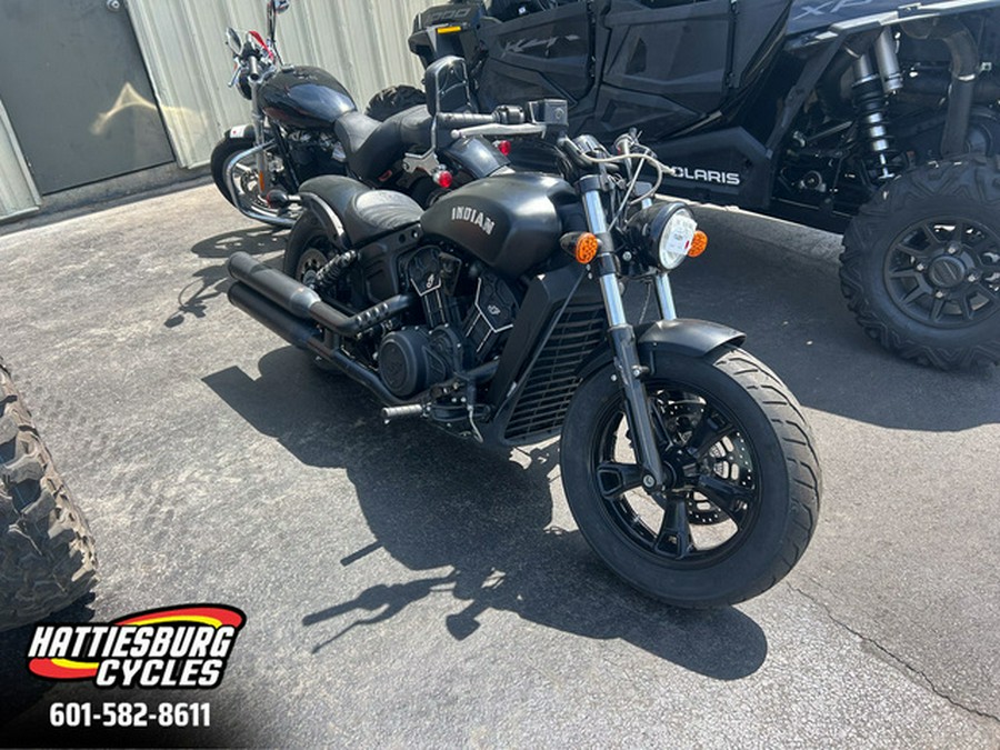 2023 Indian Scout Bobber Sixty ABS Black Smoke