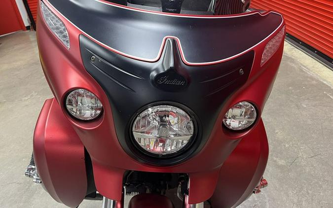 2017 Indian Roadmaster Icon Mesa Red Smoke & Thunder Black