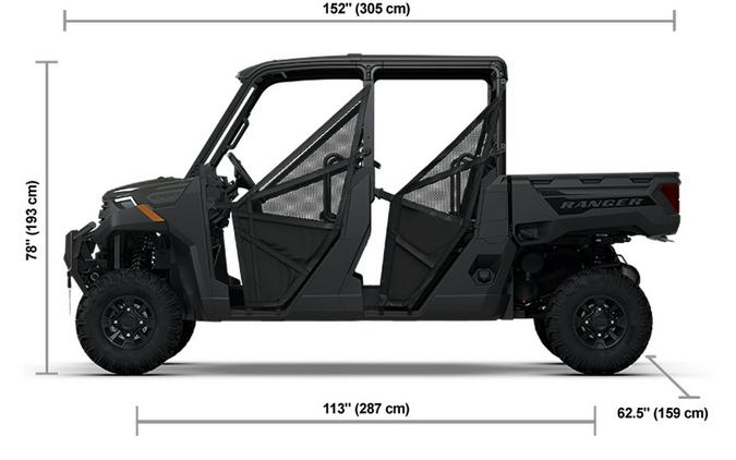2026 POLARIS RANGER CREW 1000 Premium Granite Gray - 109929