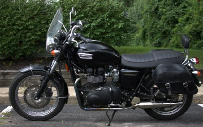 2008 Triumph Bonneville Black