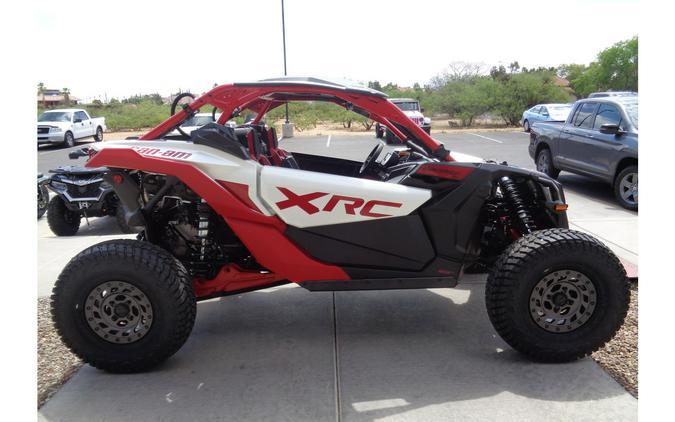 2024 Can-Am Maverick X3 X RC Turbo RR 72 White & Red