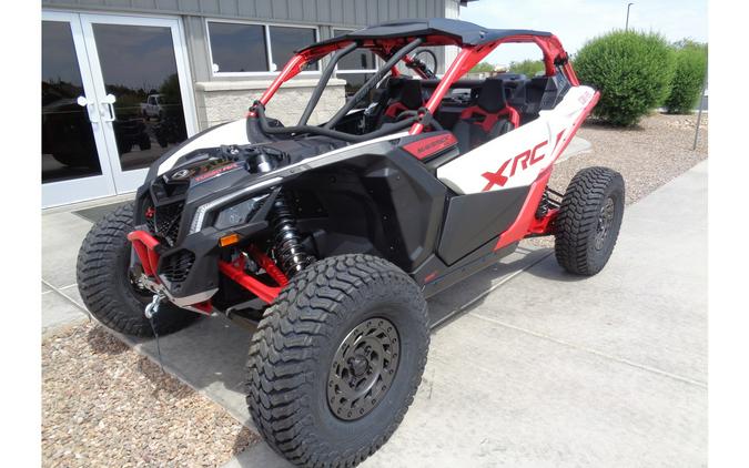 2024 Can-Am Maverick X3 X RC Turbo RR 72 White & Red