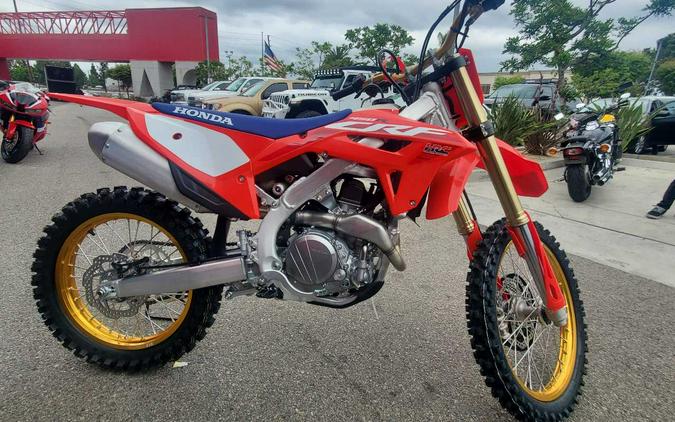 2023 Honda CRF450R 50th Anniversary Edition First Look [7 Fast Facts]