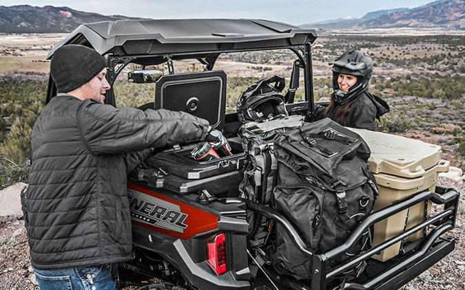 2018 Polaris® General™ 1000 EPS Ride Command™ Edition Matte Sunset Red