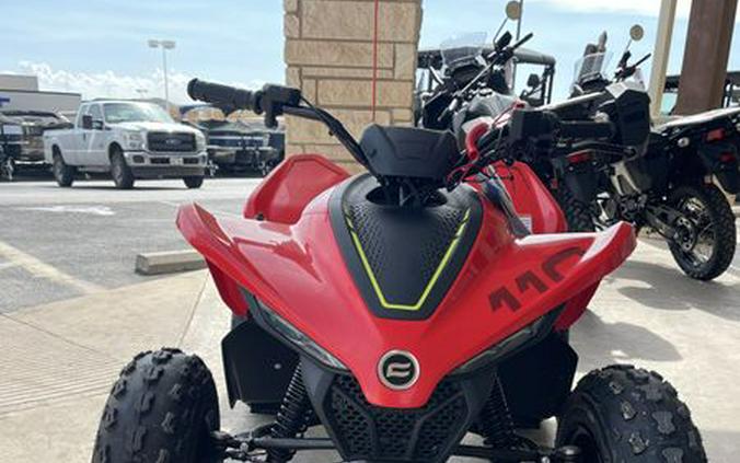 New 2023 CFMOTO CFORCE 110 ROCKET RED