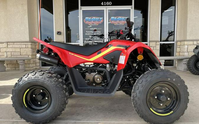 New 2023 CFMOTO CFORCE 110 ROCKET RED