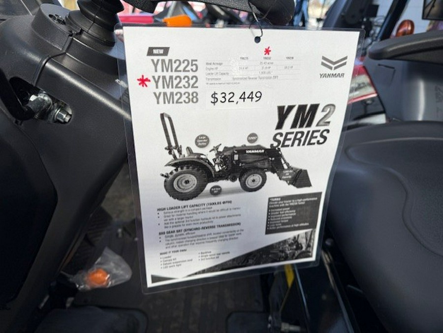 2025 Yanmar USA 32HP TRACTOR/LOADER