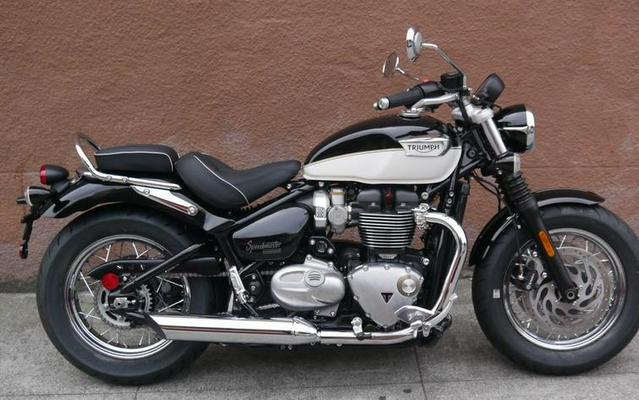 2023 Triumph Bonneville Speedmaster Sapphire Black/Fusion White