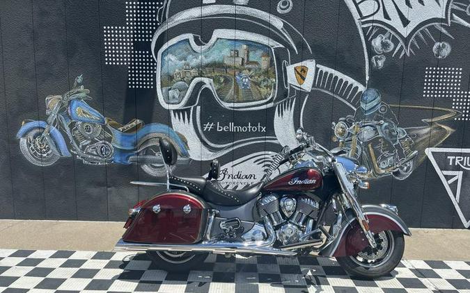 2019 Indian Motorcycle® Springfield® Steel Gray / Burgundy Metallic