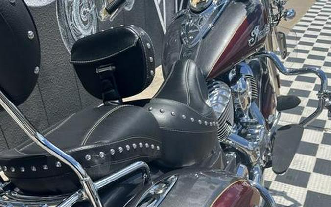 2019 Indian Motorcycle® Springfield® Steel Gray / Burgundy Metallic