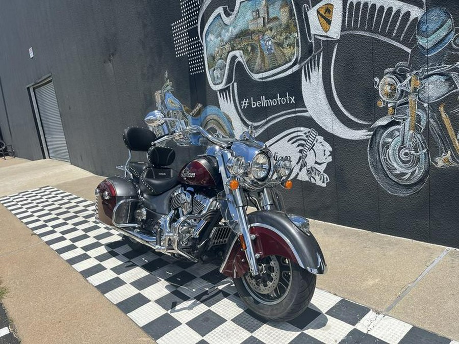 2019 Indian Motorcycle® Springfield® Steel Gray / Burgundy Metallic