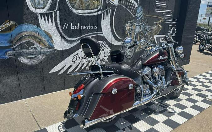 2019 Indian Motorcycle® Springfield® Steel Gray / Burgundy Metallic