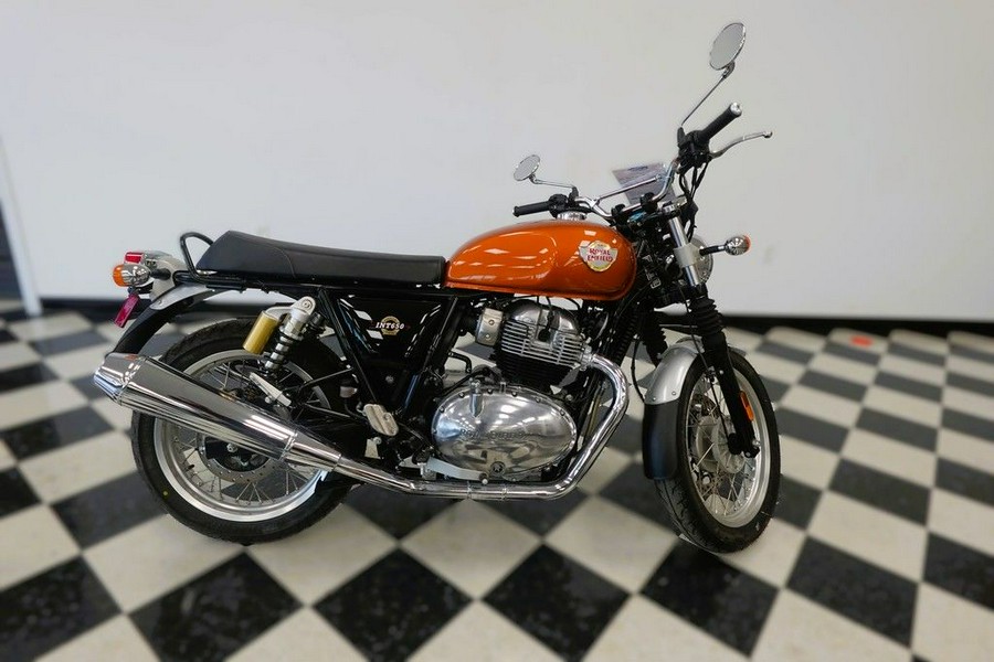 2023 Royal Enfield INT650 Orange Crush