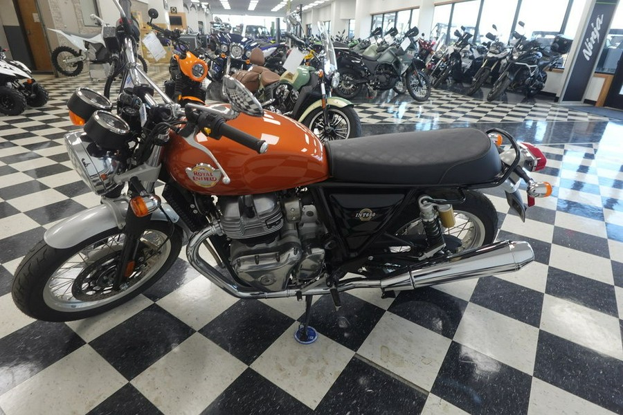 2023 Royal Enfield INT650 Orange Crush
