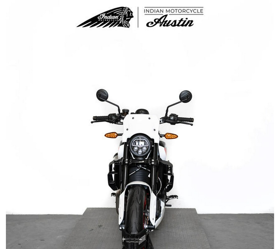 2023 Indian Motorcycle® FTR Sport White Lightning/Indy Red