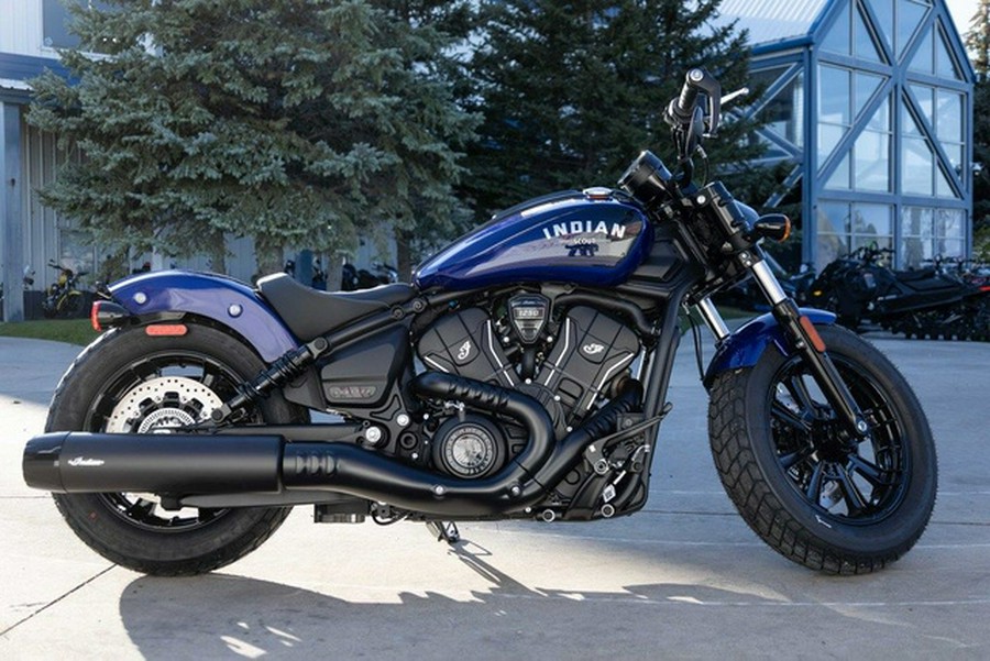 2025 Indian Scout Bobber Limited +Tech Spirit Blue Metallic