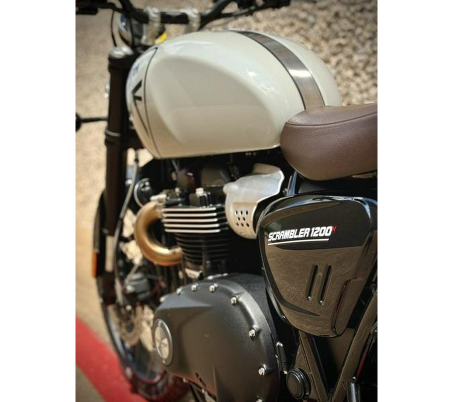 2024 Triumph Scrambler 1200 X Ash Grey