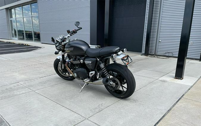 2022 Triumph Speed Twin Matt Storm Grey