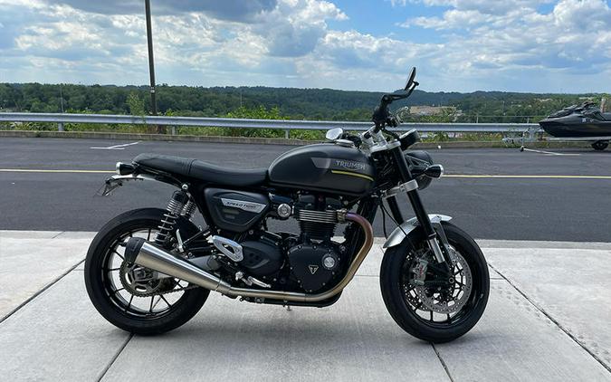 2022 Triumph Speed Twin Matt Storm Grey