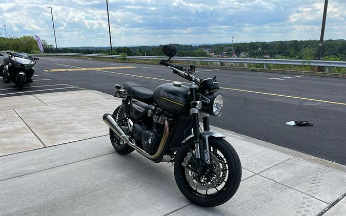 2022 Triumph Speed Twin Matt Storm Grey