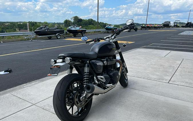 2022 Triumph Speed Twin Matt Storm Grey