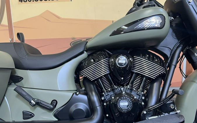 2025 Indian Motorcycle® Springfield ® Dark Horse® Moss Green Smoke