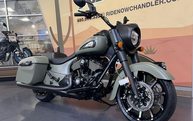 2025 Indian Motorcycle® Springfield ® Dark Horse® Moss Green Smoke