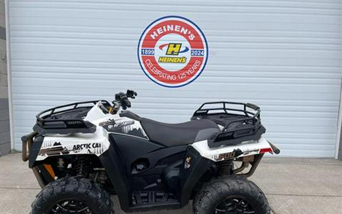 2023 Arctic Cat Alterra 600 Black Hills Edition