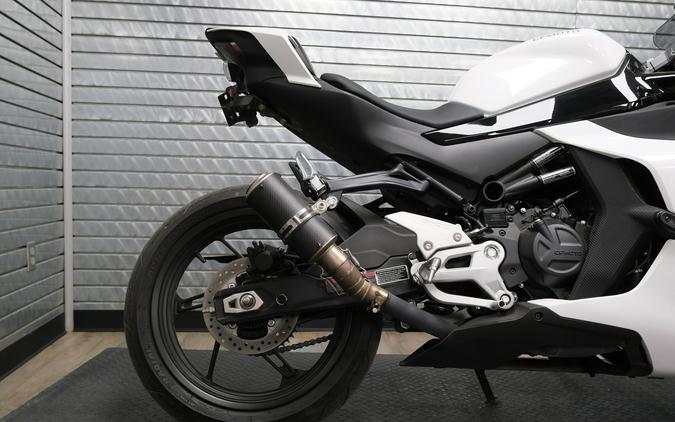 2024 CFMOTO 450SS NEBULA WHITE