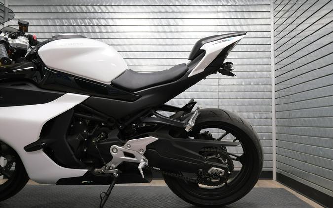 2024 CFMOTO 450SS NEBULA WHITE