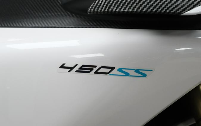 2024 CFMOTO 450SS NEBULA WHITE