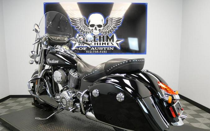 2016 Indian Motorcycle® Springfield™ Thunder Black