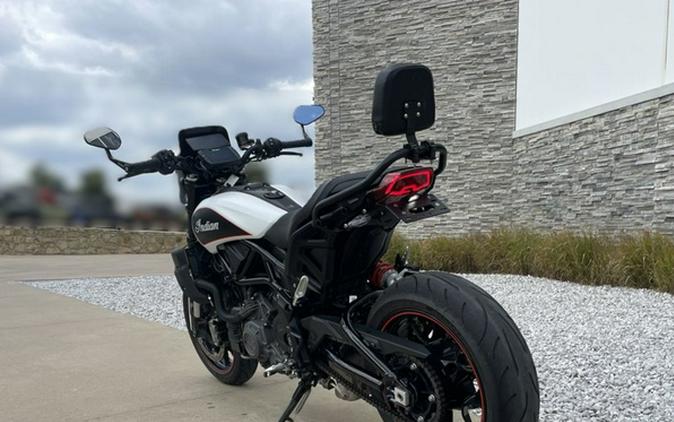 2022 Indian FTR S White Smoke