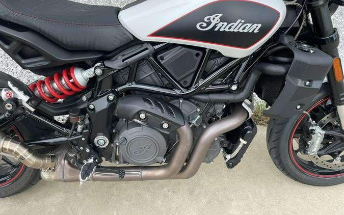 2022 Indian FTR S White Smoke